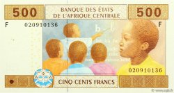 500 Francs ÉTATS DE L AFRIQUE CENTRALE  2002 P.506Fa