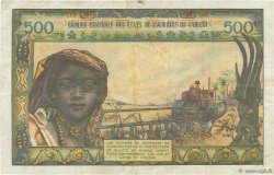 500 Francs STATI AMERICANI AFRICANI  1977 P.302Cm BB