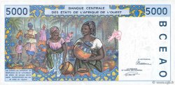 5000 Francs WEST AFRICAN STATES  1993 P.313Cb UNC-