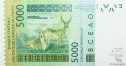 5000 Francs WEST AFRICAN STATES  2003 P.417Da UNC