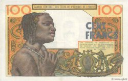 100 Francs ESTADOS DEL OESTE AFRICANO  1965 P.701Kf MBC