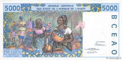 5000 Francs STATI AMERICANI AFRICANI  1993 P.813Tb q.FDC