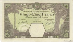 25 Francs DAKAR AFRIQUE OCCIDENTALE FRANÇAISE (1895-1958) Dakar 1925 P.07Bb SUP