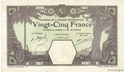25 Francs GRAND-BASSAM FRENCH WEST AFRICA (1895-1958) Grand-Bassam 1923 P.07Db