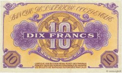 10 Francs FRENCH WEST AFRICA  1943 P.29 MBC+