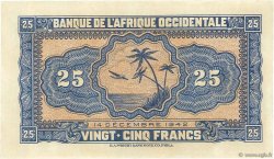 25 Francs AFRIQUE OCCIDENTALE FRANÇAISE (1895-1958)  1942 P.30a NEUF