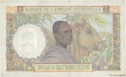 25 Francs AFRIQUE OCCIDENTALE FRANÇAISE (1895-1958)  1948 P.38 TTB