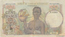 100 Francs AFRIQUE OCCIDENTALE FRANÇAISE (1895-1958)  1951 P.40 TB+