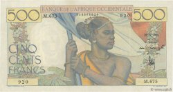 500 Francs AFRIQUE OCCIDENTALE FRANÇAISE (1895-1958)  1950 P.41