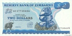 2 Dollars ZIMBABWE  1994 P.01d NEUF