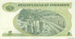 5 Dollars ZIMBABWE  1983 P.02c SUP