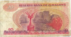 10 Dollars ZIMBABWE  1994 P.03e B