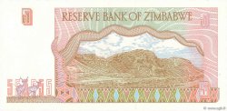 5 Dollars ZIMBABWE  1997 P.05a TTB+