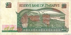 10 Dollars ZIMBABWE  1997 P.06a TB
