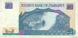 20 Dollars ZIMBABWE  1997 P.07a TB