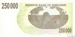 250000 Dollars ZIMBABWE  2007 P.50 NEUF