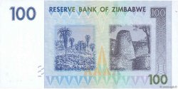 100 Dollars ZIMBABWE  2007 P.69 pr.NEUF