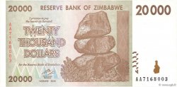 20000 Dollars ZIMBABWE  2008 P.73a NEUF