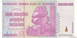 500 Millions Dollars ZIMBABWE  2008 P.82 TTB