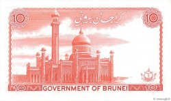 10 Ringgit - 10 Dollars BRUNEI  1983 P.08b pr.NEUF