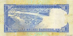 1 Ringgit - 1 Dollar BRUNEI  1989 P.13a TB