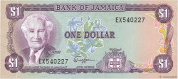 1 Dollar JAMAICA  1981 P.64a