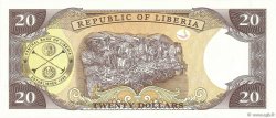 20 Dollars LIBERIA  1999 P.23a UNC