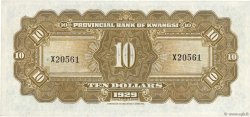 10 Dollars CHINE  1929 PS.2341 SPL