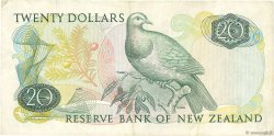 20 Dollars NEW ZEALAND  1989 P.173c VF