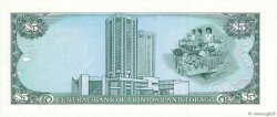 5 Dollars TRINIDAD and TOBAGO  1985 P.37c UNC-
