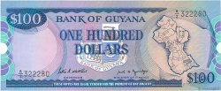 100 Dollars GUIANA  1989 P.28