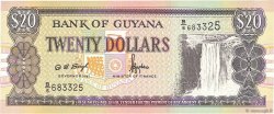 20 Dollars GUIANA  1996 P.30b1 UNC