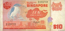 10 Dollars SINGAPOUR  1980 P.11b TB
