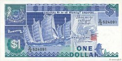 1 Dollar SINGAPOUR 1987 P.18b