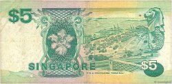 5 Dollars SINGAPOUR  1989 P.19 TB