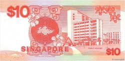 10 Dollars SINGAPOUR  1988 P.20 SUP