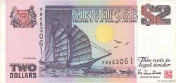 2 Dollars SINGAPOUR  1997 P.34 TTB
