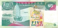 5 Dollars SINGAPOUR  1997 P.35 TTB