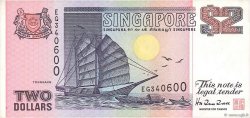 2 Dollars SINGAPOUR  1998 P.37 TTB