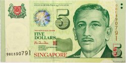 5 Dollars SINGAPOUR  1999 P.39 NEUF