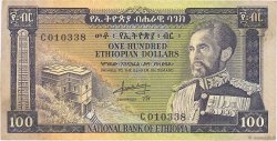 100 Dollars ÉTHIOPIE  1966 P.29a pr.TTB