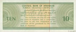 10 Dollars  MYANMAR   1993 P.FX03 SUP