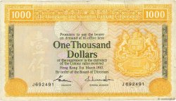 1000 Dollars HONG KONG  1983 P.190e TB+