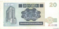 20 Dollars HONG KONG  1992 P.279b TTB