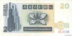 20 Dollars HONG KONG  2002 P.285d TTB