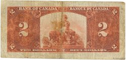 2 Dollars CANADA  1937 P.059a B+
