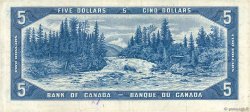 5 Dollars CANADA  1954 P.068a TTB+
