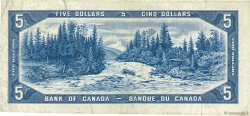 5 Dollars CANADA  1954 P.077b TB+