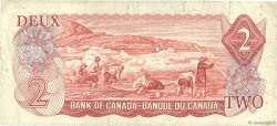 2 Dollars CANADA  1974 P.086a TB