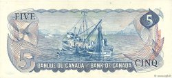5 Dollars CANADA  1972 P.087a SPL